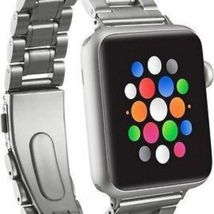 Apple Watch PLATINUM 38MM SILVER METAL LINK BAND